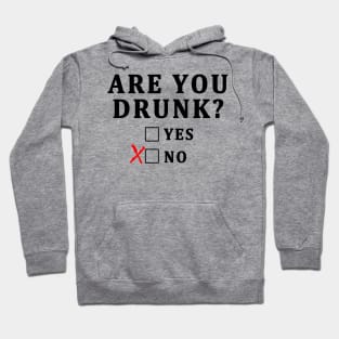 ARE YOU DRUNK FUNNY T-SHIRT GIFT Hoodie